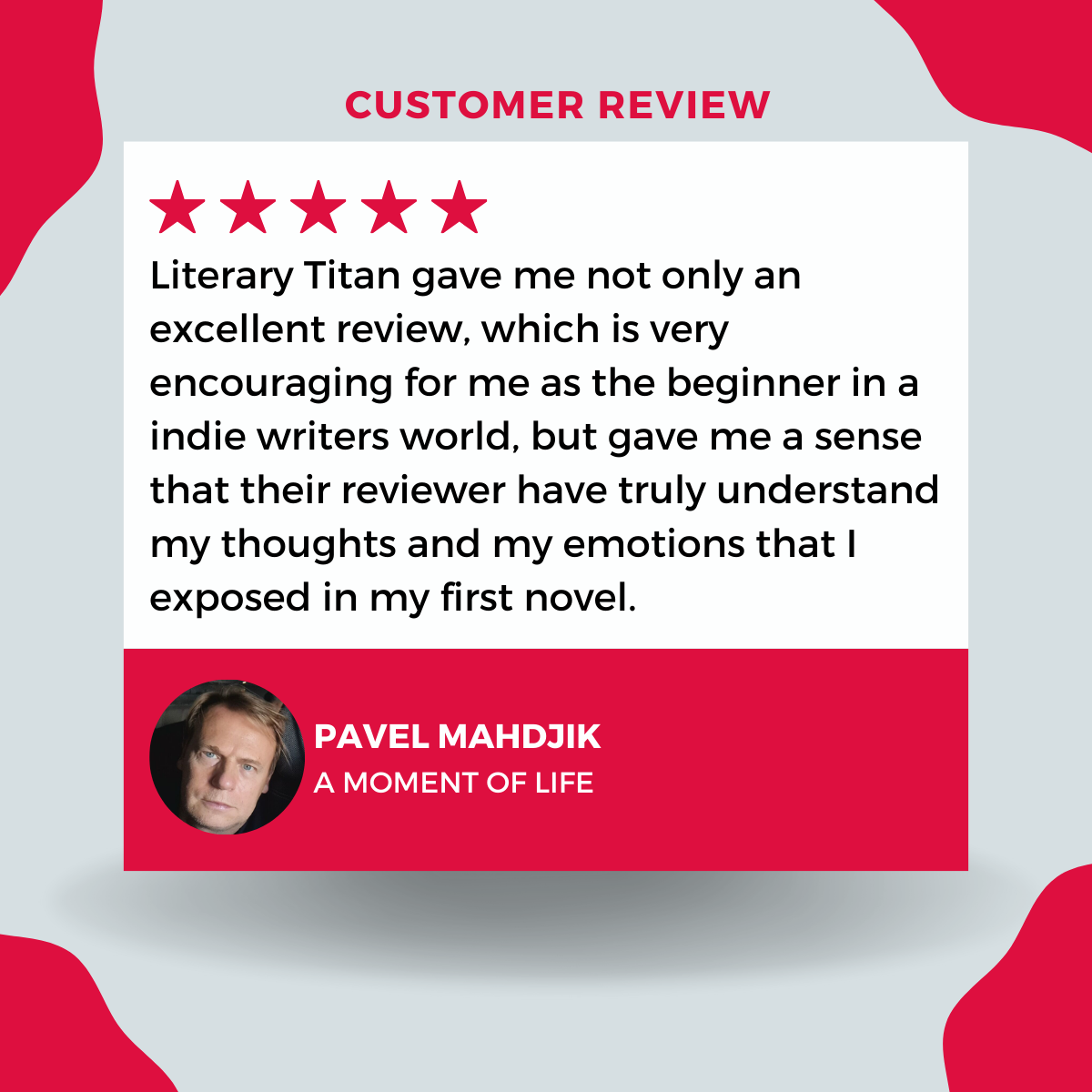 Literary Titan Customer Review